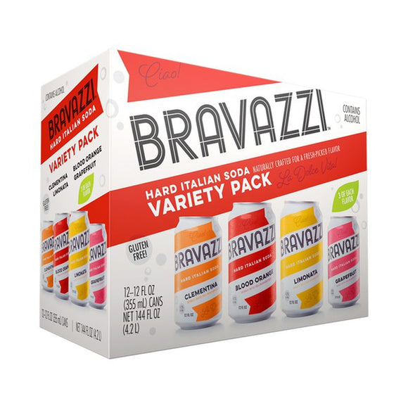 Bravazzi - Variety 12PK CANS - uptownbeverage