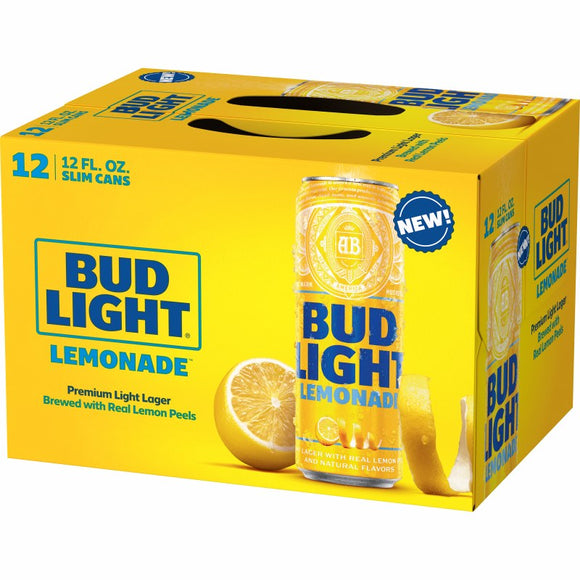 Bud Light Lemonade - 12PK CANS - uptownbeverage
