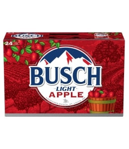 Busch Light Apple - 24PK CANS - uptownbeverage