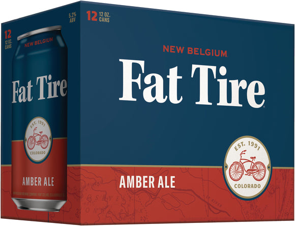 Fat Tire - Amber Ale 12PK CANS - uptownbeverage