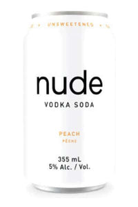 Nude Hard Seltzer - Peach 6PK CANS - uptownbeverage
