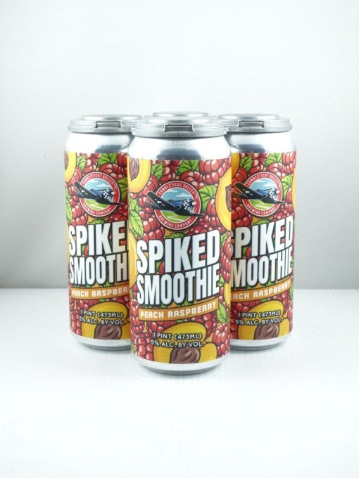 Connecticut Valley Brewing - Spiked Smoothie Peach Raspberry 4PK CANS - uptownbeverage