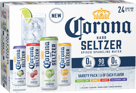 Corona Seltzer - 24PK CANS - uptownbeverage