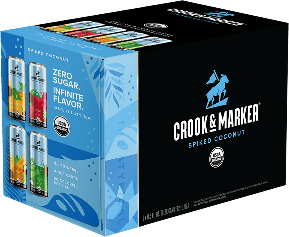 Crook & Marker - Coconut Variety 8PK CANS - uptownbeverage