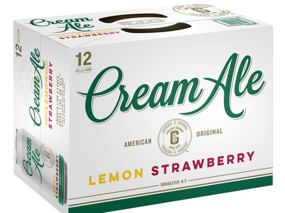 Genny Cream Ale - Lemon/Strawberry 12PK CANS - uptownbeverage