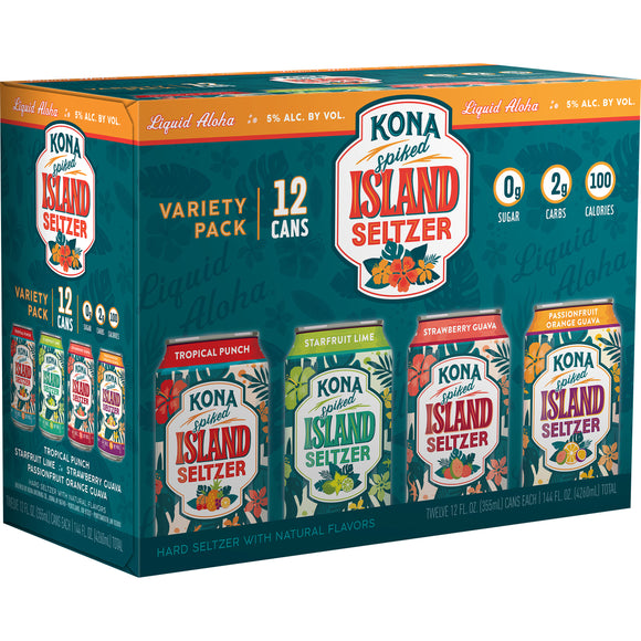 Kona Brewing - Island Seltzer 12PK CANS - uptownbeverage