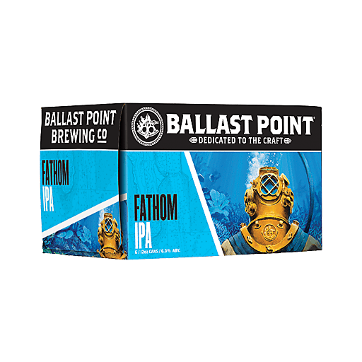 Ballast Point - Fathom IPA 6PK CANS - uptownbeverage