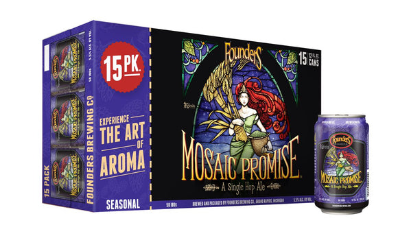 Founders Brewing - Mosaic Promise 15PK CANS - uptownbeverage