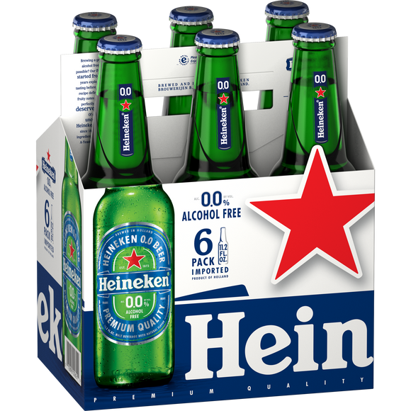 Heineken (zero) Non Alcoholic - 6PK BTL - uptownbeverage