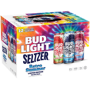 Bud Light - Seltzer Tie Dye (Retro) 12PK CANS