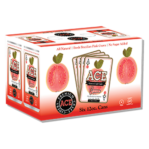 Ace Cider - Guava 6PK CANS - uptownbeverage