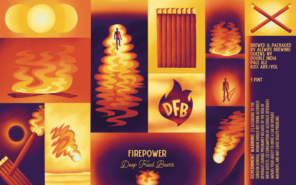 Deep Fried Beers - Firepower  6/4 CANS