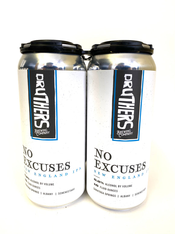 Druthers Brewing - No Excuses 4PK CANS