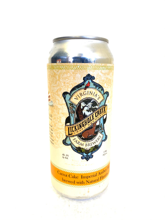 Lickinghole Creek - Carrot Cake 4PK CANS