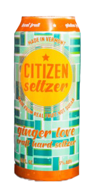 Citizen Cider - Seltzer Ginger Single CAN - uptownbeverage