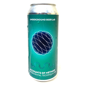 Underground Beer Lab - Accounts of Method Single CAN