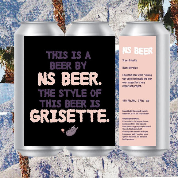 NS Beer - Grisette 4PK CANS