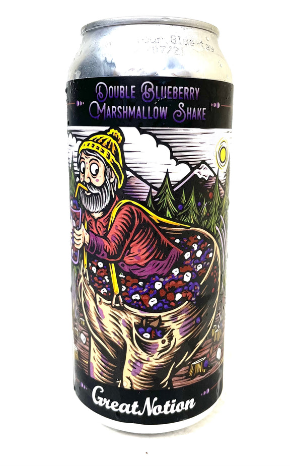 Great Notion - Double Blueberry Marshmellow Shake 4PK CANS