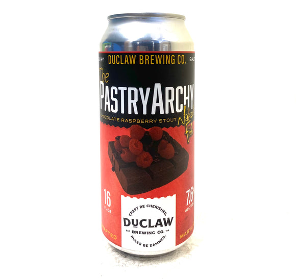 DuClaw Brewing - PastryArchy Chocolate Raspberry Stout Naked Fish 4PK CANS