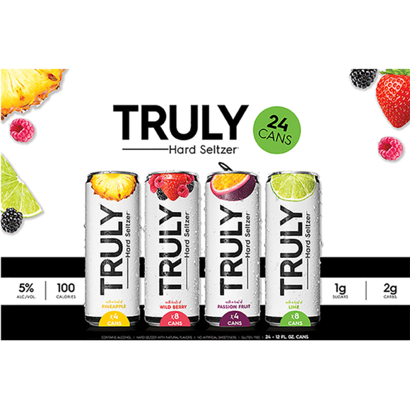 Truly Seltzer DO NOT TRACK CANS - uptownbeverage