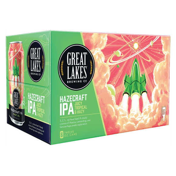 Great Lakes Brewing - Hazecraft IPA 6PK CANS - uptownbeverage