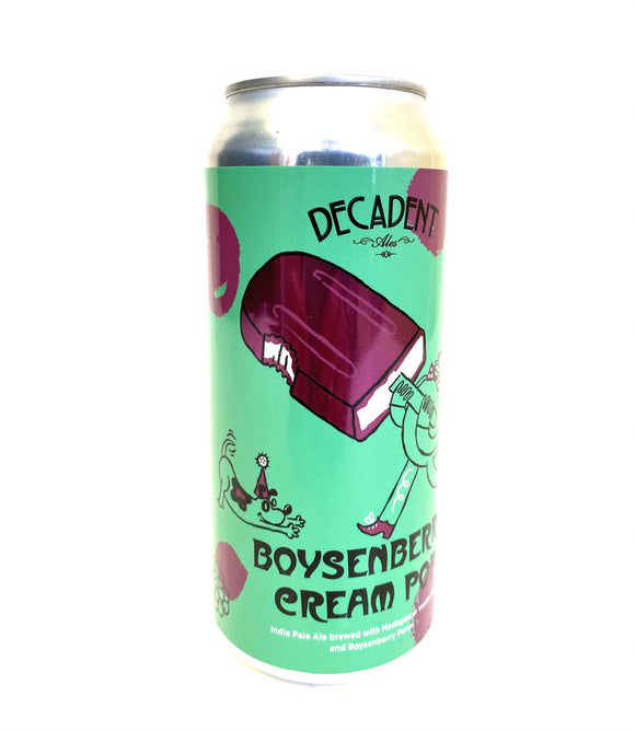 Decadent Ales - Boysenberry Cream Pop 4PK CANS