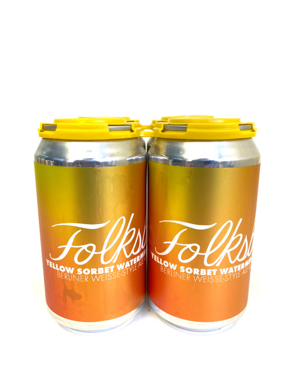 Folksbier - Glow Up Yellow 4PK CANS