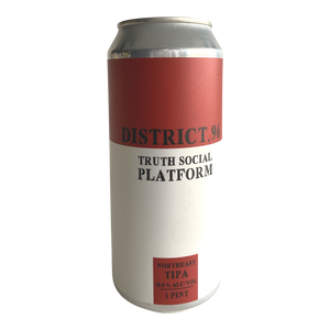 District 96 - Truth Social Platform 4PK CANS