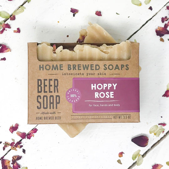 Beer Soap - Hoppy Rose