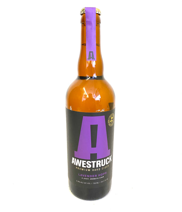 Awestruck Cider - Lavender Hops 750mL Single BTL