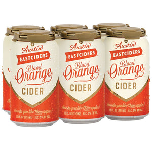 Austin Ciders - Blood Orange 6PK CANS - uptownbeverage