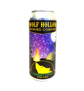 Wolf Hollow - Campout Nitro Stout 4PK CANS