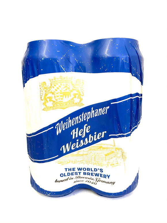 Weihenstephaner - Hefe Weissber 4PK CANS