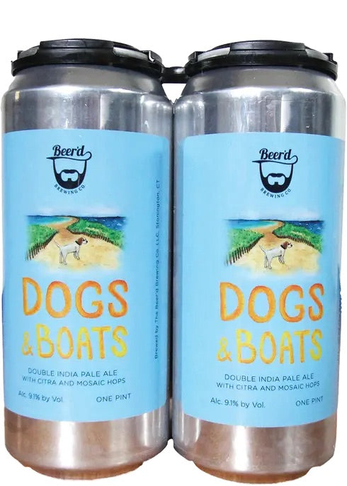 Beer’D - Dogs & Boats 4PK CANS