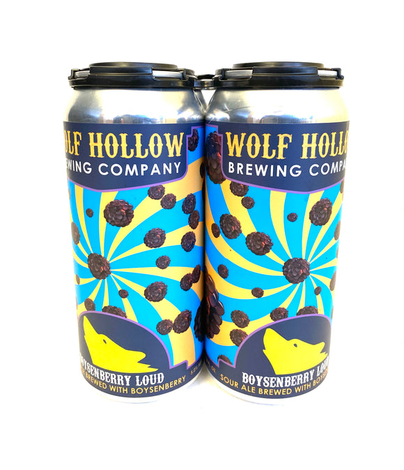 Wolf Hollow - Boysenberry Loud 4PK CANS