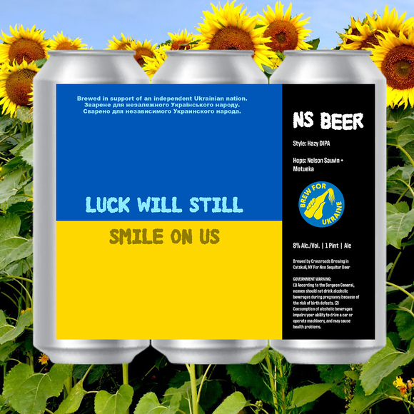 NS Beer - Luck Will Still Smile On Us 4PK CANS