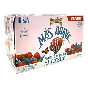 Founders - Mas Agave Strawberry 6PK CANS