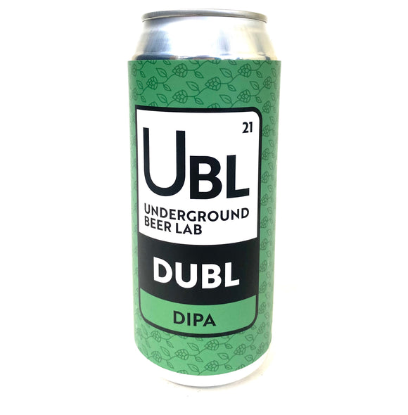 Underground Beer Lab - Dubl Double IPA Single CAN