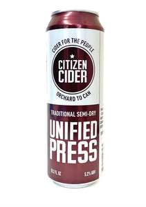 Citizen Cider - Unified Press 19.2 FL. Oz SINGLE CAN