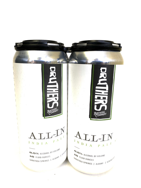 Druthers Brewing - All In IPA 4PK CANS