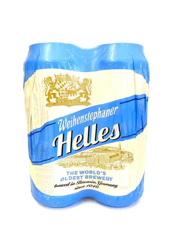 Weihenstephaner - Helles 4PK CANS