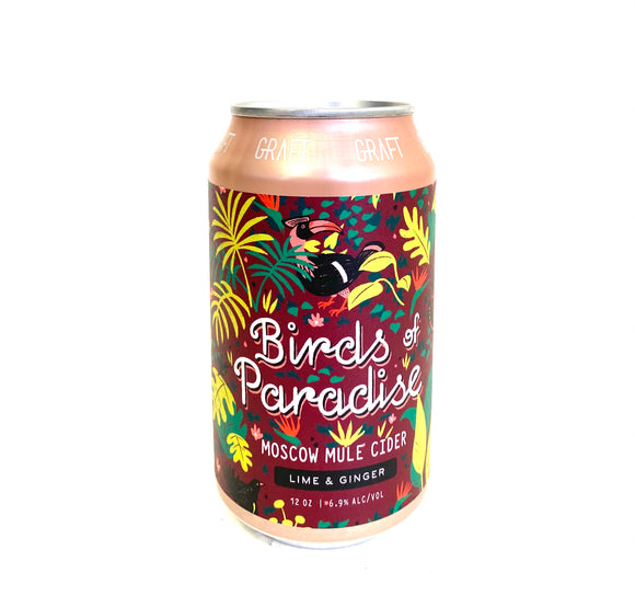 Graft - Birds of Paradise Moscow Mule Lime & Ginger 4PK CANS