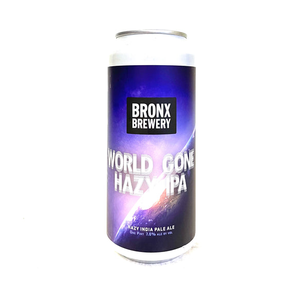 Bronx Brewery - World Gone Hazy 4PK CANS