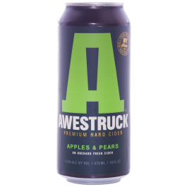Awestruck Cider - Apples & Pears 4PK CANS - uptownbeverage