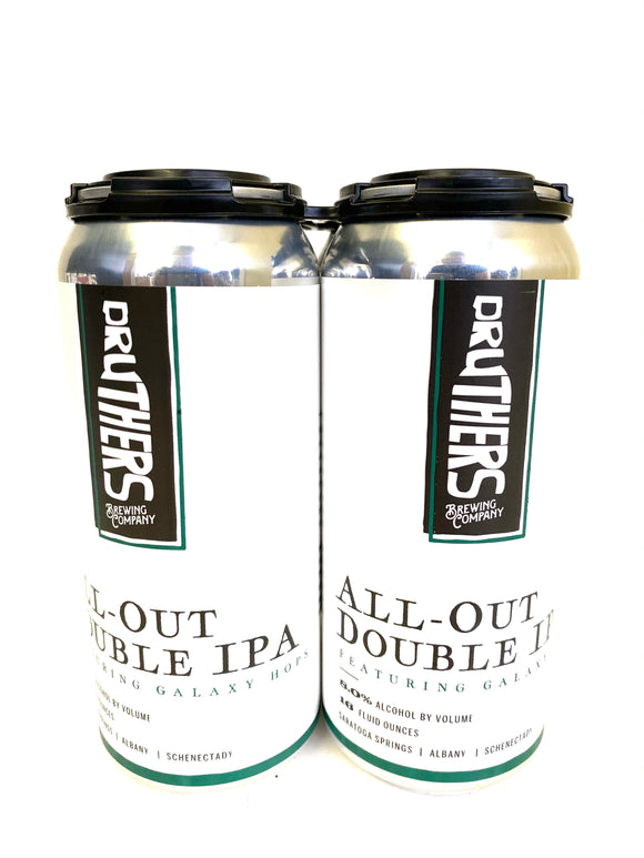 Druthers Brewing - All-Out 4PK CANS