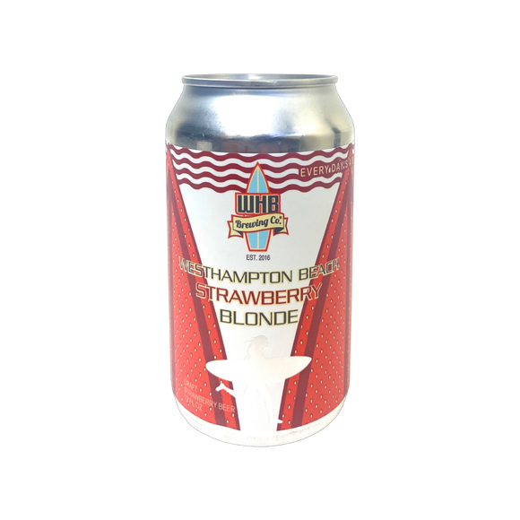 Westhampton Beach Brewing - Strawberry Blonde Single CAN