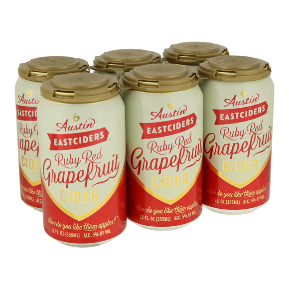 Austin Ciders - Grapefruit 6PK - uptownbeverage