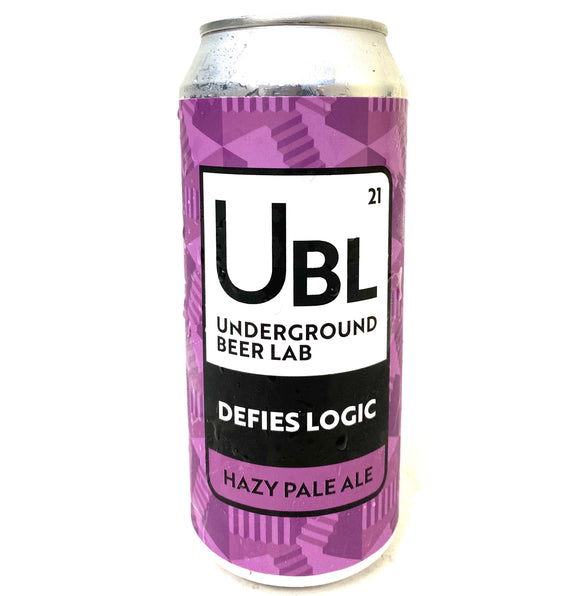 Underground Beer Lab - Defies Logic Hazy Pale Ale Single CAN