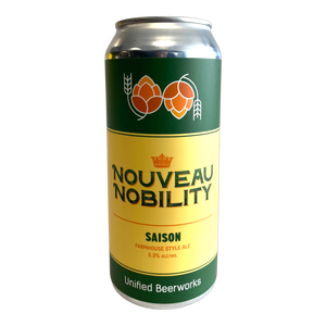 Unified Beer Works - Nouveau Nobility Saison 4PK CANS