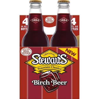 Stewarts - Birch Beer 4PK BTL